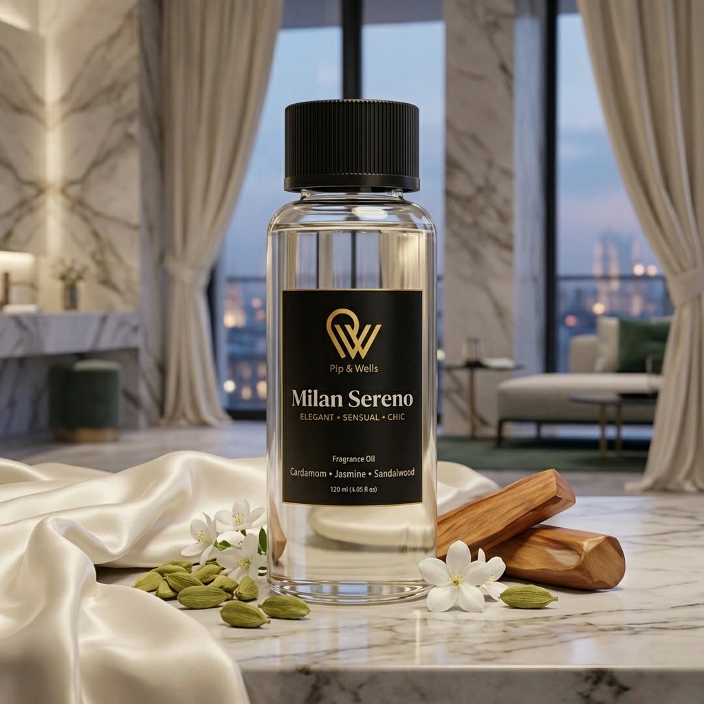 Olio profumato per hotel Milan Sereno 120 ml - Pip & Wells